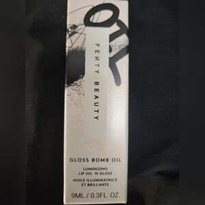 9ml Fenty Beauty Gloss Bomb Oil Lip Oil 'N Gloss In Rose Amber 03